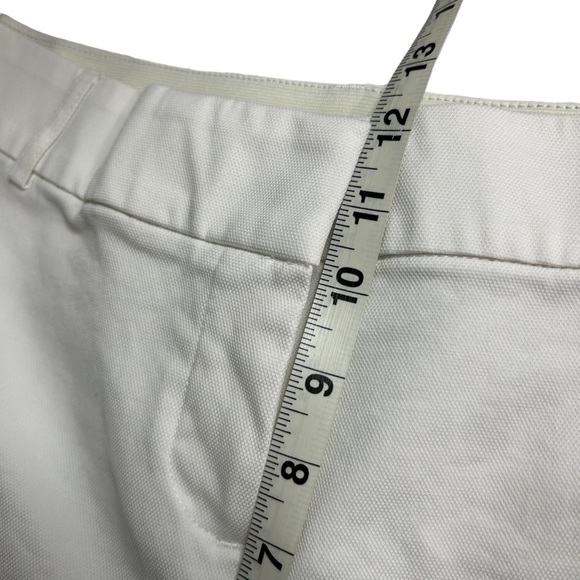 Lane Bryant White Wide Stretch Waist Shorts Sz 16P - Picture 10 of 11